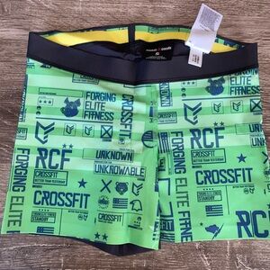 NWT Reebox CrossFit RCF Compression booty short. Size small